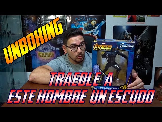 Vídeo relacionado con Captain America Insignia de Escudo de Plata Negro Cartera