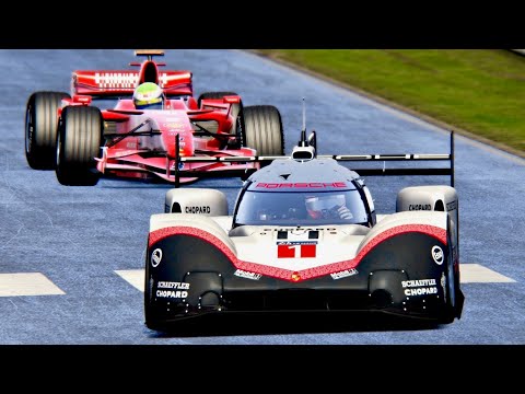 Ferrari F1 2007 vs Porsche 919 EVO - Nordschleife Nurburgring