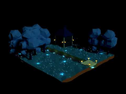 Low Poly Magic Forest - Blender