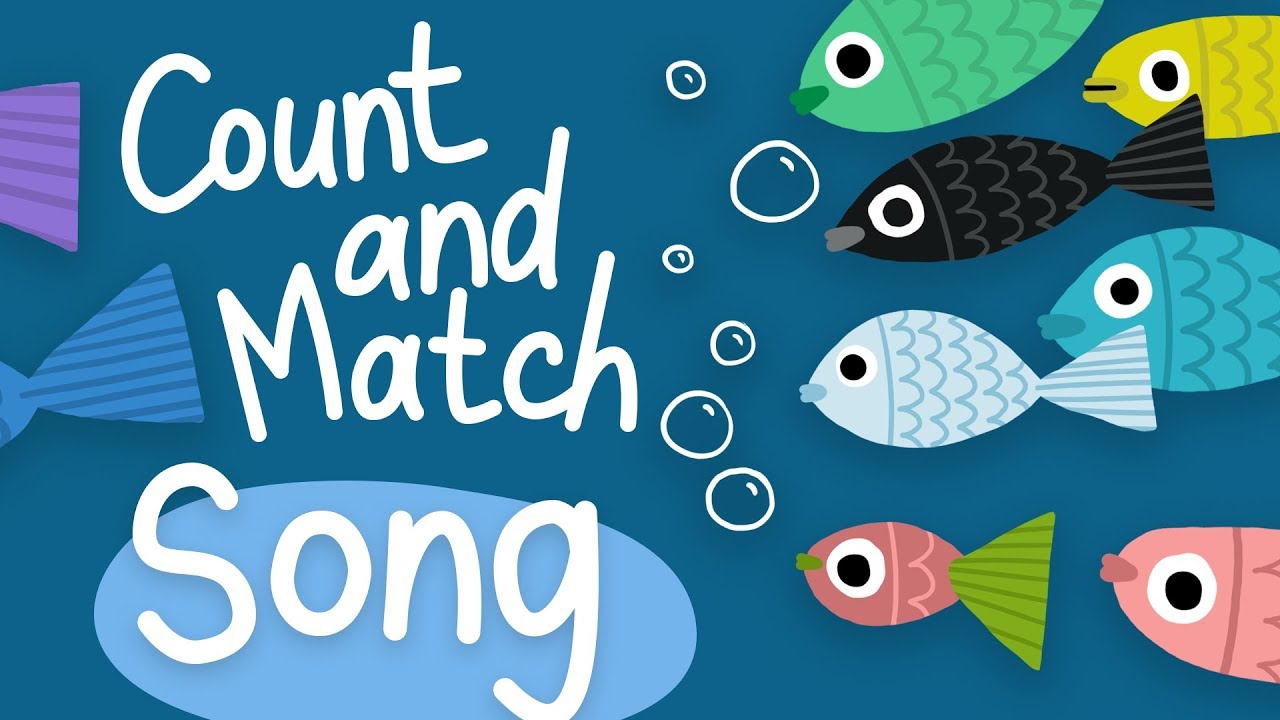 Counting and Matching Song | Number Songs for Preschool & Kindergarten | Kids Academy