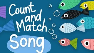 Counting and Matching Song  Number Songs for Presc