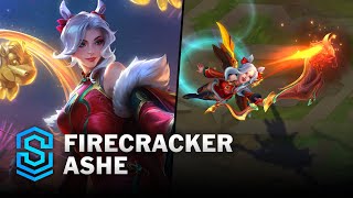 Firecracker Ashe Skin Spotlight - Pre-Release - PBE Preview - League of Legends