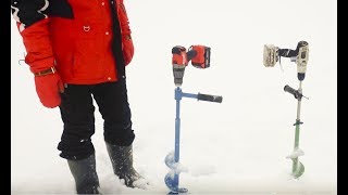 Ледорубы для зимней рыбалки электро