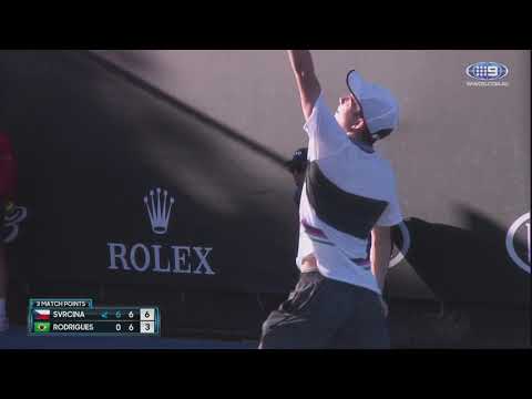 AO Highlights: Svrcina v Rodrigues - Round 1/Day 6 | Wide World Of Sports