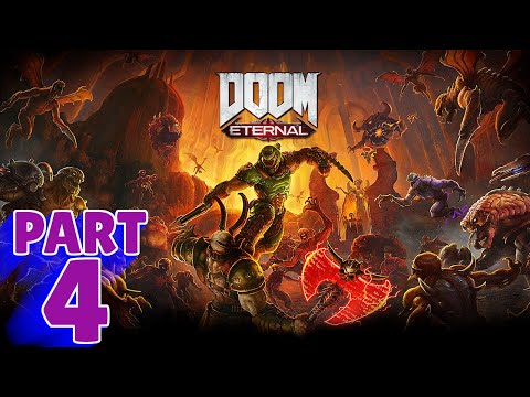 DOOM ETERNAL | PS5 WALKTHROUGH | PART 4 | DOOM HUNTER BASE