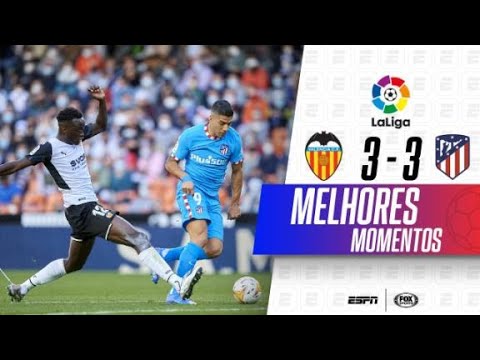 GRIEZMANN FAZ GOLAÇO, SUÁREZ MARCA, E ATLETI CEDE EMPATE NO FIM | Valencia 3 x 3 Atlético de Madrid