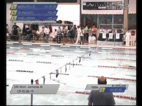 Serie 4 dei 200 Misti Juniores Maschi - 16 Memorial Chiara Giavi