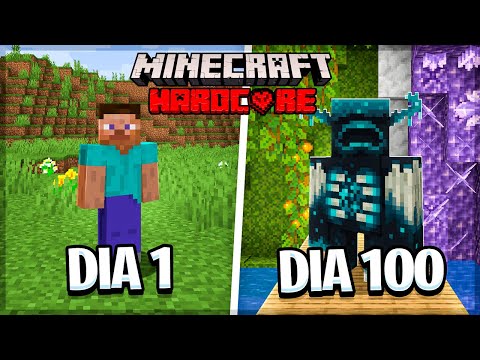Sobrevivi 100 DIAS como um WARDEN no Minecraft 1.17 Hardcore - O FILME
