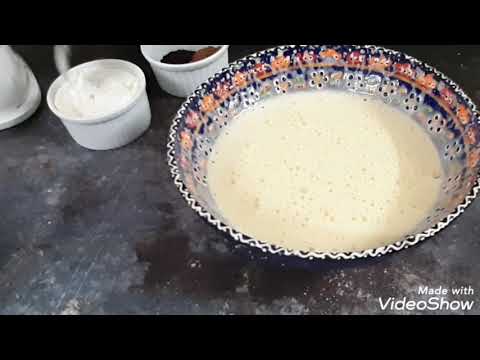 Dark chocolate sponge cake