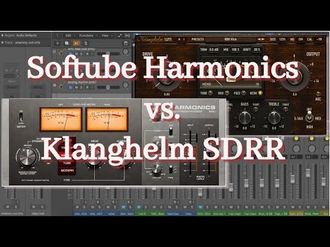 Softube Harmonics vs  Klanghelm SDRR