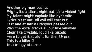 Kool G Rap - Trilogy of Terror (Lyrics)
