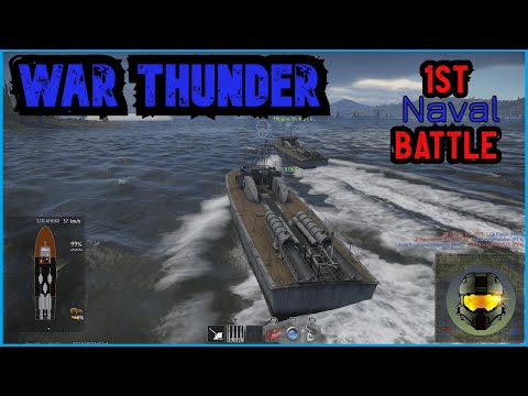 War Thunder Lets Play 1st Naval Battle With Son and Dad Play