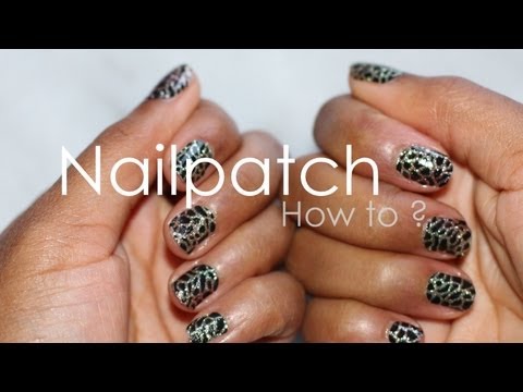 comment poser nail patch french manucure