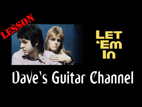 LESSON - Let 'Em In by Paul McCartney