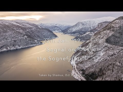 22th Jan. 2019 norway in nutshell fjords / Sogndal City on Sognefjorden