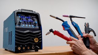 7-in-1 Multi Welder (MIG, TIG, Plasma Cutter, MMA) - IPOTOOLS MIG-185CMT