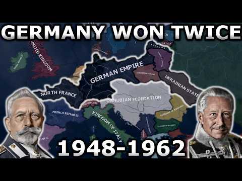 What if Germany Won WW1 & WW2? | HOI4 Timelapse