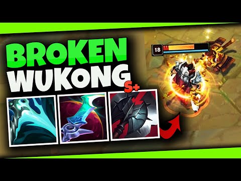 THIS IS WHY WUKONG IS BROKEN! | Season 13 League of Legends Wukong Top Lane Gameplay