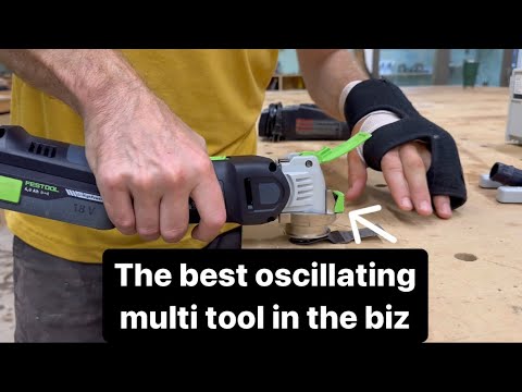 Why the @festoolusa cordless Vecturo is the best Oscillating multi tool on the market.