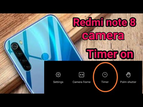 Camera timer on Xiaomi Redmi note 8।।how to on camera timer Xiaomi Redmi note 8 & 8 Pro