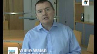 Willie Walsh, British Airways, on cutting carbon in the aviation industry