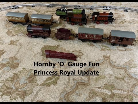 Clockwork Action With Some Old Hornby O Gauge Items And A Quick Update On The Princess Royal