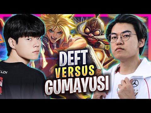 GUMAYUSI vs DEFT! - T1 Gumayusi Plays Corki ADC vs Deft Ezreal! | Season 2025