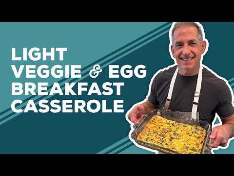 Love & Best Dishes: Light Veggie & Egg Breakfast Casserole Recipe | Healthy Breakfast Ideas
