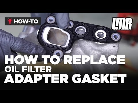 How To Replace Ford Mustang Oil Filter Adapter Gasket (1996-2012)