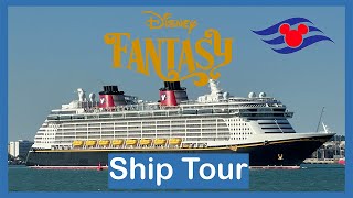 Disney Fantasy Full Ship Tour before her dry dock in 2025