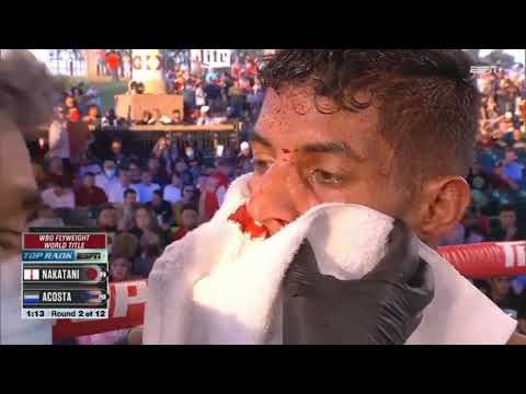Boxing fight Junto Nakatani vs Angel Acosta
