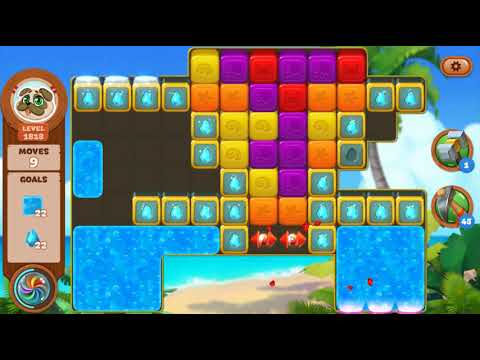 Lost Island Blast Adventure Level 1818 NO BOOSTERS - A S GAMING