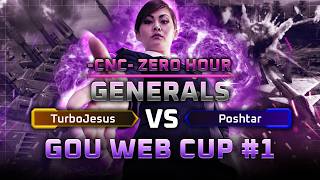 🔴TurboJesus vs Poshtar - огляд матчів UA WEB CUP день #2 ► C&C Generals Zero Hour