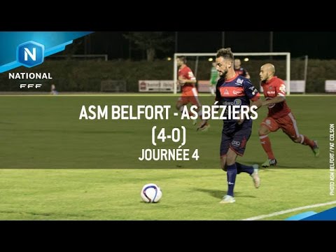 J4 : ASM Belfort - AS Béziers (4-0), le résumé