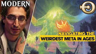 Navigating the WEIRDEST META in Ages | Post Ban Omnath | Modern