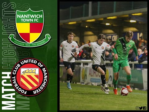 Nantwich Town 0-2 FC United of Manchester - NPL Prem Div - 24.01.23
