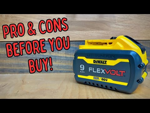DEWALT 20V/60V Max Flexvolt 9Ah Battery (DCB609Y) Review | Is it worth the price?
