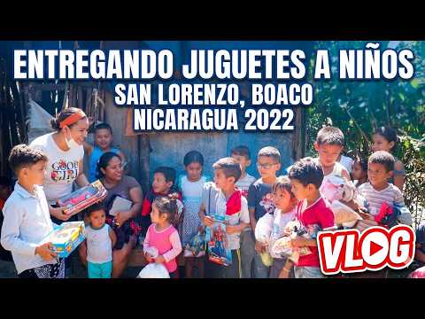 RESUBIDO- Entregando Juguetes a niños en san Lorenzo Boaco Nicaragua 2022