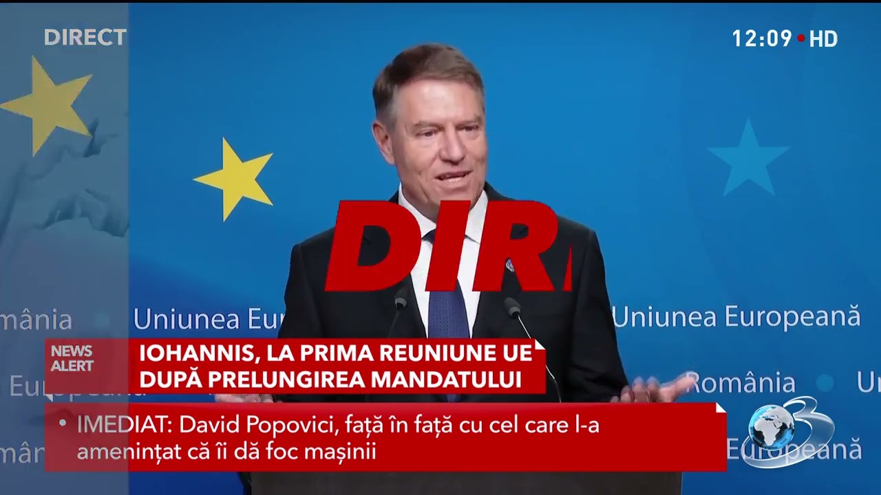 Iohannis, anunț despre demisie: Plec când vine noul președinte
