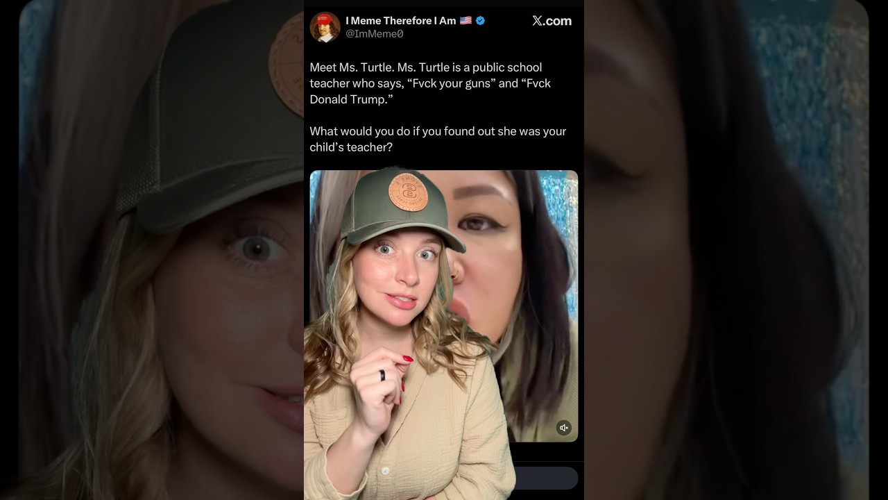 Anti-2A Teacher Mistakenly Makes GREAT 2A Argument #2ndamendment #shortsfeed #shortsvideo #shorts