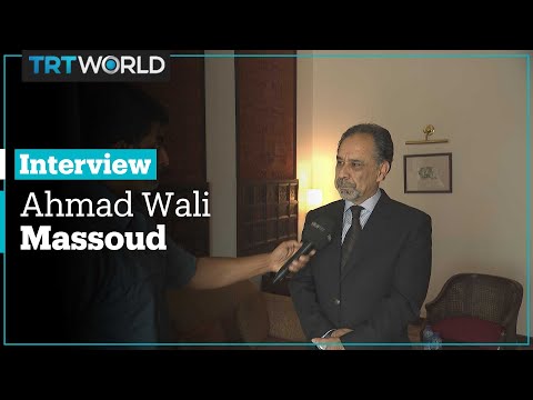 Interview with senior Afghan delegation member Ahmad Wali Massoud