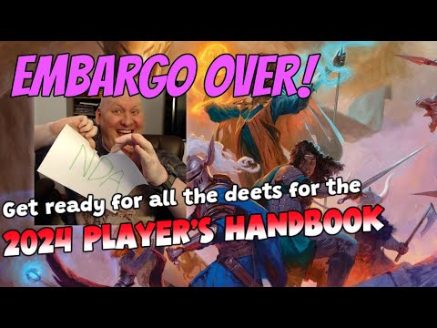 2024 PHB Rules Changes D&D 5.24