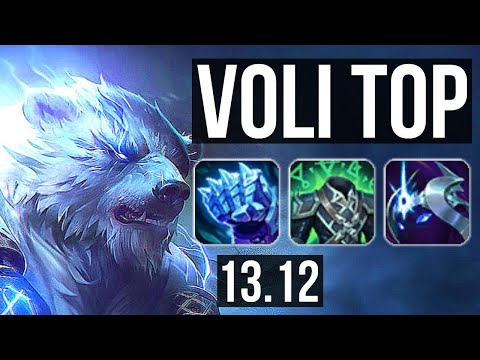 VOLIBEAR vs MAOKAI (TOP) | 10/3/8, 300+ games | KR Diamond | 13.12