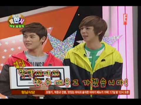 100206 [SHOW] Maknae Rebellion - GO & Mir 1/5