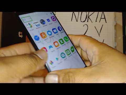 Nokia 2V turn off voice talkback // there is a voice on the screen when I touch it