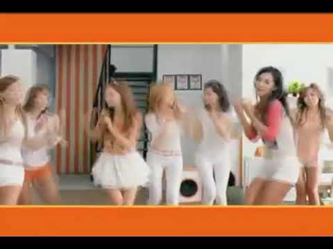 SNSD advertise for noodle