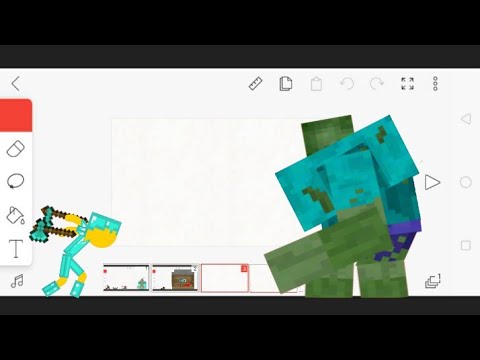 Animation VS Minecraft on FlipaClip | Eps 2