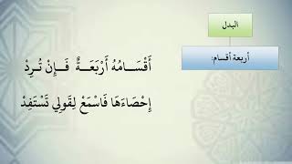 صورة شرح نظم الآجرومية مع التشجير //92//الشيخ محمد محمود الشنقيطي