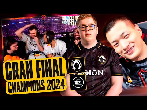 MIXWELL REACCIONA A HERETICS VS EDG - GRAN FINAL CHAMPIONS 2024 | Heretics Mixwell