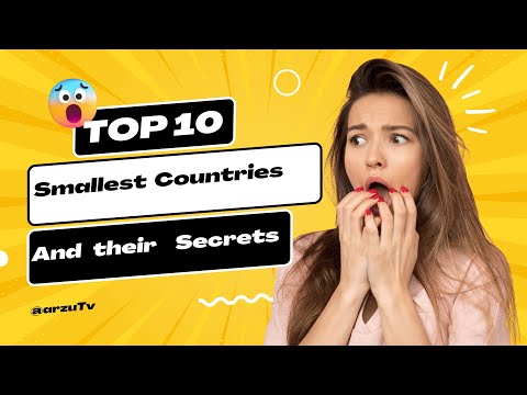 Most Smallest Countries in the World @smallestcountries @10smallestcountries @top10smallestcountries